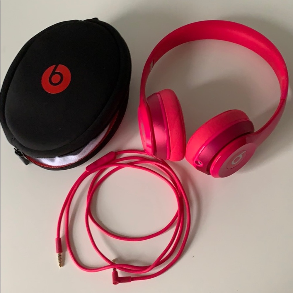 Beats By Dr. Dre Pink Solo HD Beats